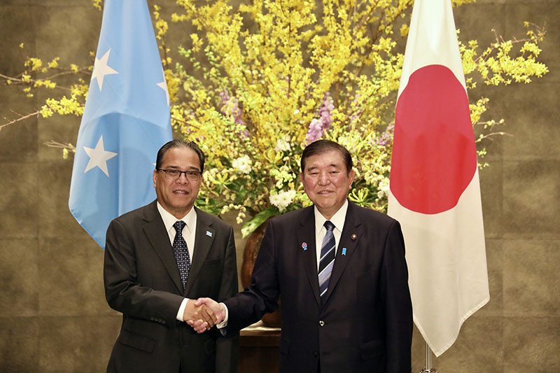 His Excellency Wesley W. Simina, President of the Federated States of Micronesia, 